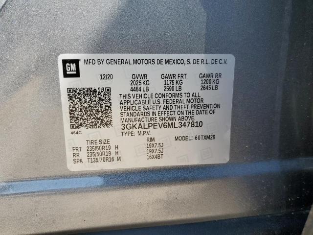 3GKALPEV6ML347810 GMC Terrain Slt