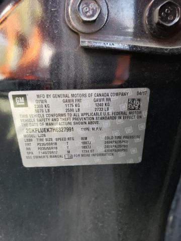 2GKFLUEK7H6327991 GMC Terrain Slt