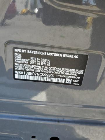 WBA13BK07NCK99901 BMW M550xi