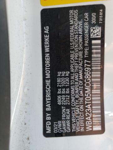 WBA23AT05MCG86977 BMW 430I