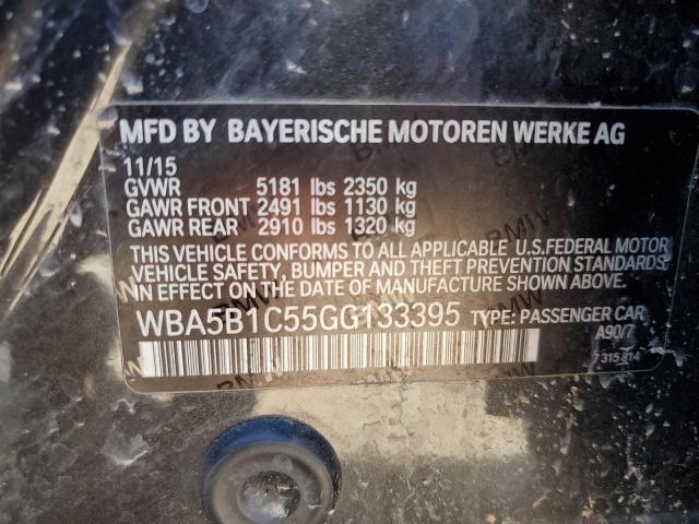 WBA5B1C55GG133395 BMW 535 I