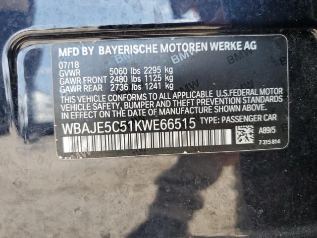 WBAJE5C51KWE66515 BMW 540 I