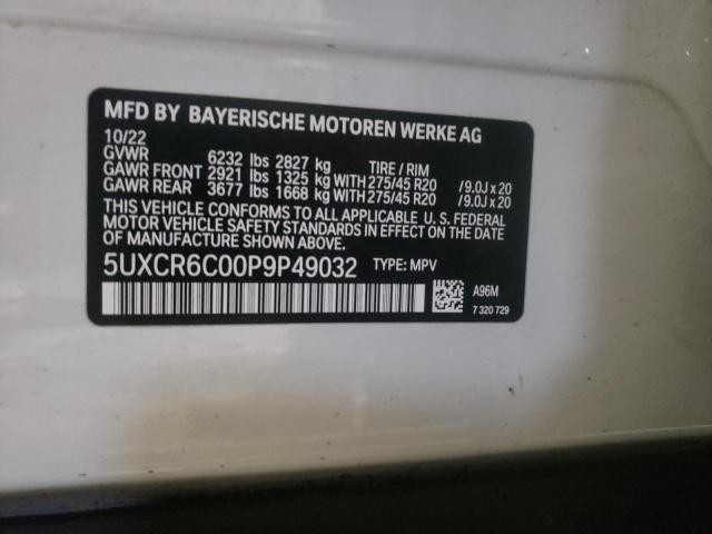5UXCR6C00P9P49032 BMW X5 Xdrive40i