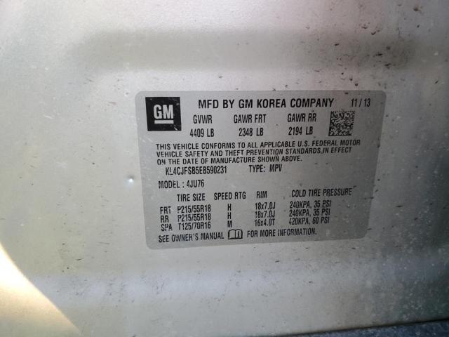 KL4CJFSB5EB590231 Buick Encore Convenience