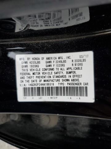 1HGCR2F34HA196516 Honda ACCORD LX