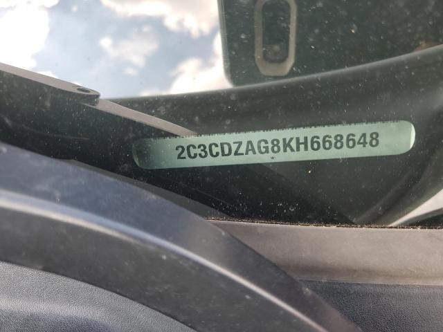 2C3CDZAG8KH668648 Dodge Challenger Sxt