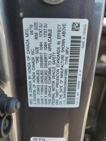 2HKRW5H34KH410680 Honda CR-V LX