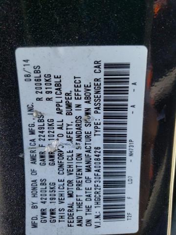 1HGCR2F30FA008426 Honda ACCORD LX