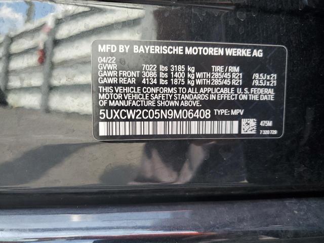 5UXCW2C05N9M06408 BMW X7 Xdrive40i