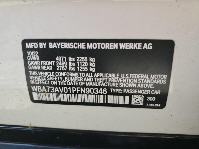WBA73AV01PFN90346 BMW 430xi Gran Coupe