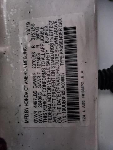 19UUB1F65LA006857 Acura Tlx Technology