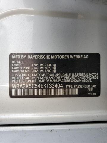 WBA3K5C54EKT33404 BMW 328 D Xdrive