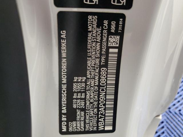 WBA73AP09NCL08689 BMW 430xi
