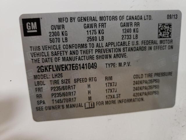 2GKFLWEK7E6141049 GMC Terrain Sle
