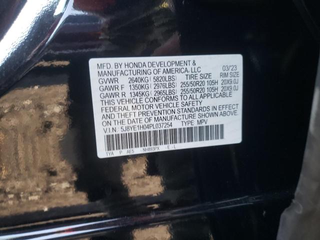 5J8YE1H04PL037254 Acura MDX A-SPEC