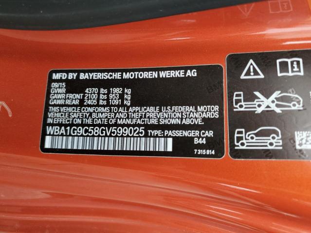WBA1G9C58GV599025 BMW 228 Xi Sulev