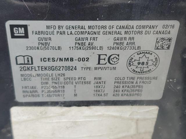 2GKFLTEK8G6270824 GMC Terrain Sle