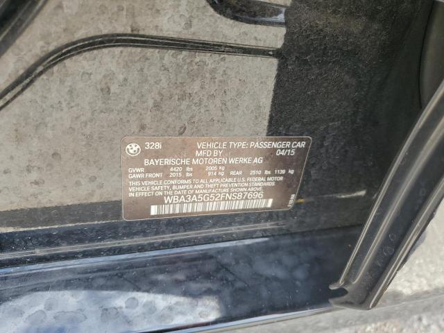 WBA3A5G52FNS87696 BMW 328 I