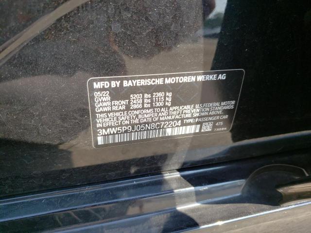 3MW5P9J05N8C72204 BMW 330xe