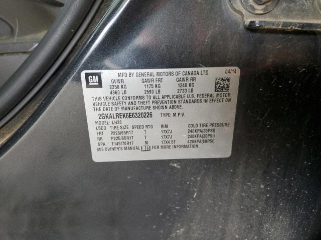 2GKALREK6E6320226 GMC Terrain Sle
