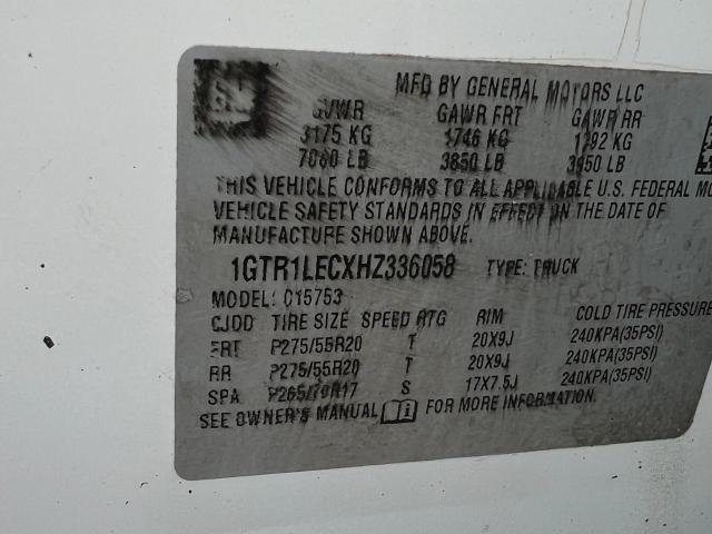 1GTR1LECXHZ336058 GMC Sierra C1500