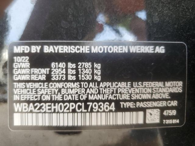 WBA23EH02PCL79364 BMW 740 I