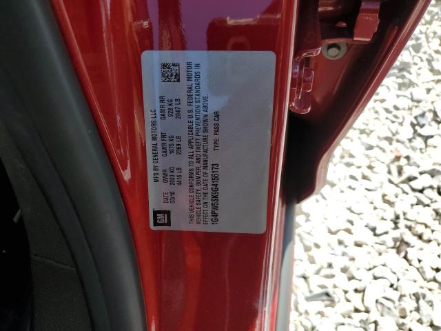 1G4PW5SK9G4156173 Buick Verano Sport Touring