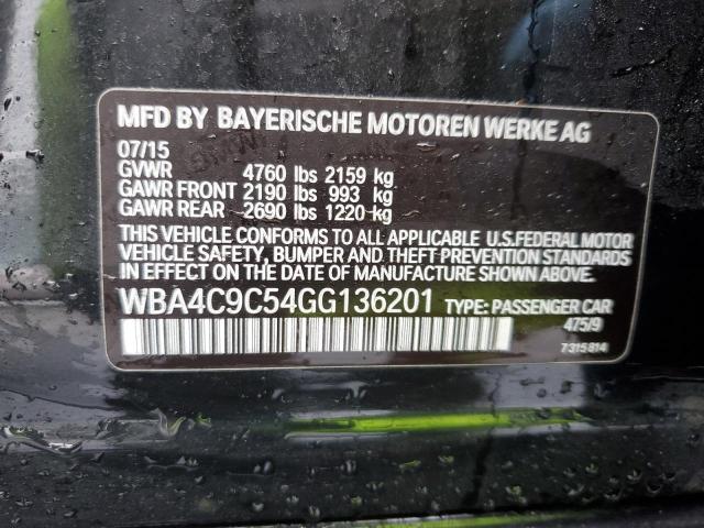 WBA4C9C54GG136201 BMW 428 Xi Gran Coupe Sulev