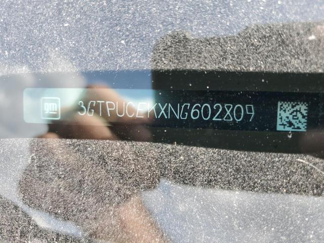3GTPUCEKXNG602809 GMC Sierra K1500 Elevation