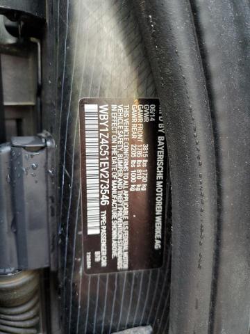 WBY1Z4C51EV273546 BMW I3 REX