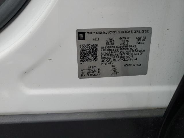 3GKALMEV9KL147824 GMC Terrain Sle