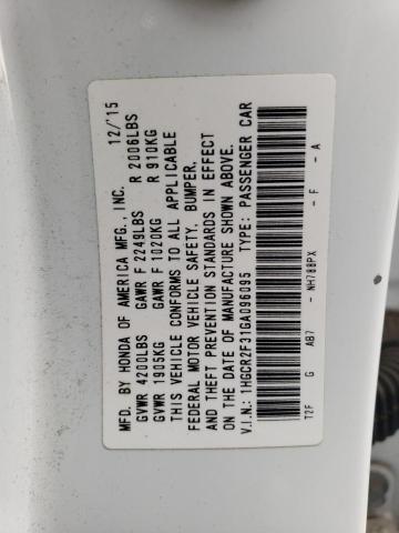 1HGCR2F31GA096095 Honda ACCORD LX