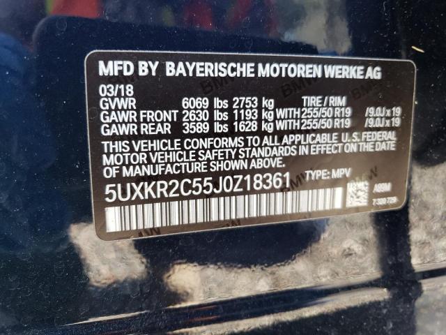 5UXKR2C55J0Z18361 BMW X5 Sdrive35i