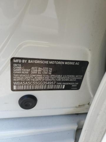 WBA5A5C55GG354957 BMW 528 I