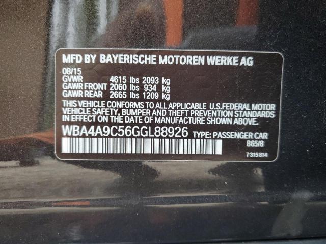 WBA4A9C56GGL88926 BMW 428 I Gran Coupe Sulev