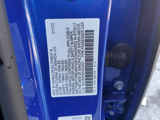 19UUB6F52PA000931 Acura Tlx A-spec