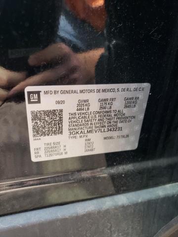 3GKALMEV7LL343231 GMC Terrain Sle