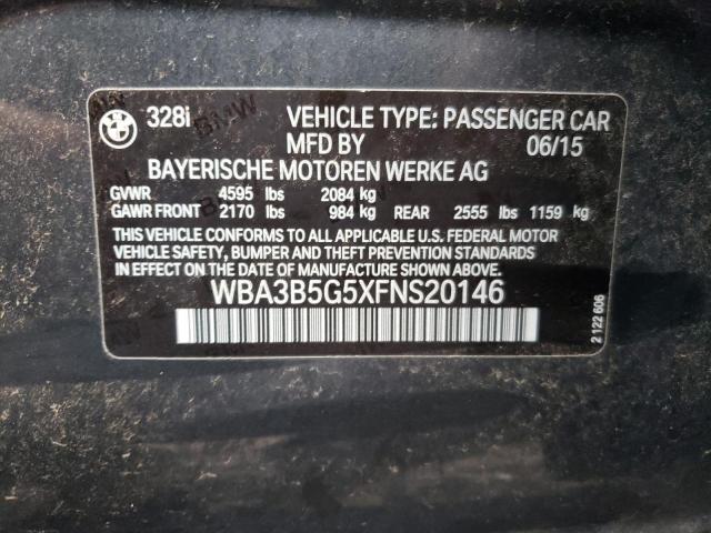 WBA3B5G5XFNS20146 BMW 328 Xi Sulev