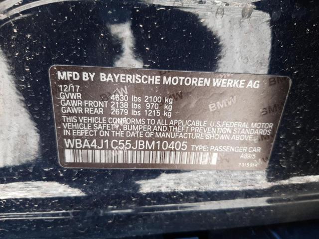 WBA4J1C55JBM10405 BMW 430i Gran Coupe