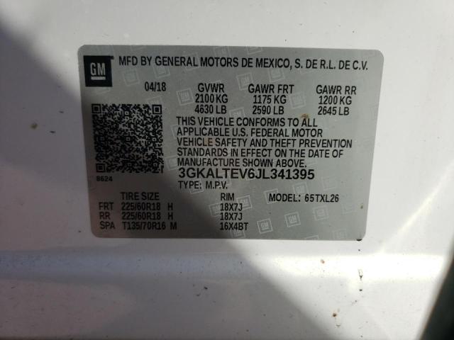 3GKALTEV6JL341395 GMC Terrain Sle
