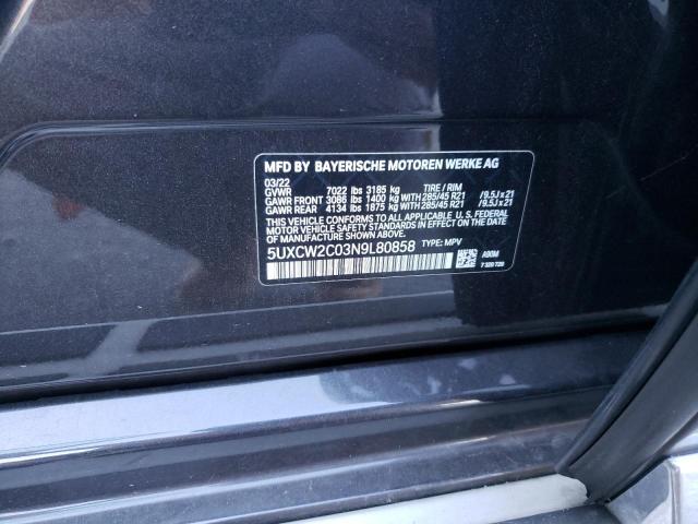 5UXCW2C03N9L80858 BMW X7 Xdrive40i