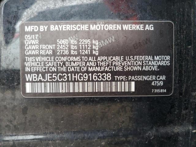 WBAJE5C31HG916338 BMW 540 I