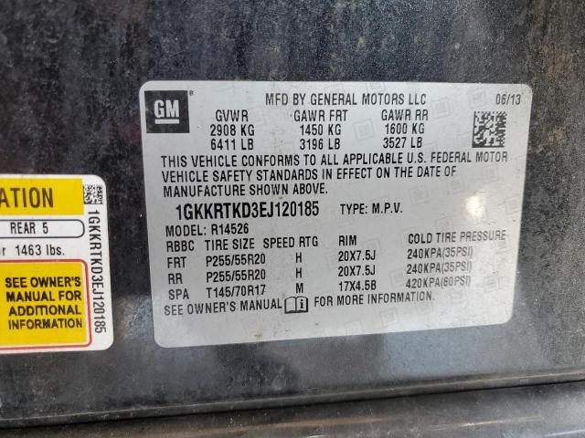 1GKKRTKD3EJ120185 GMC Acadia Denali
