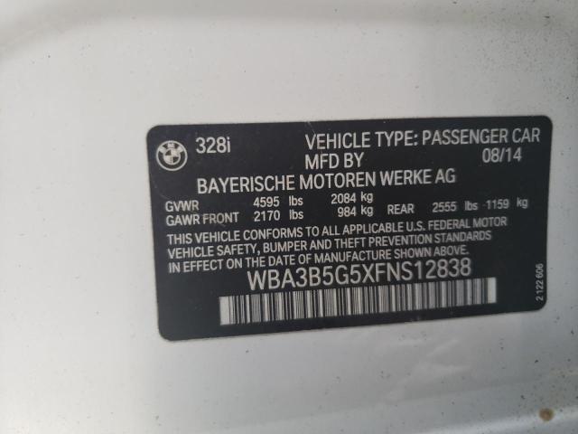 WBA3B5G5XFNS12838 BMW 328 Xi Sulev