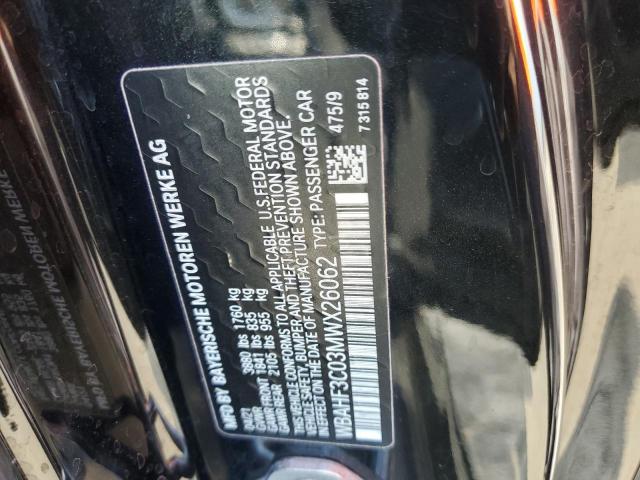 WBAHF3C03MWX26062 BMW Z4 Sdrive30i