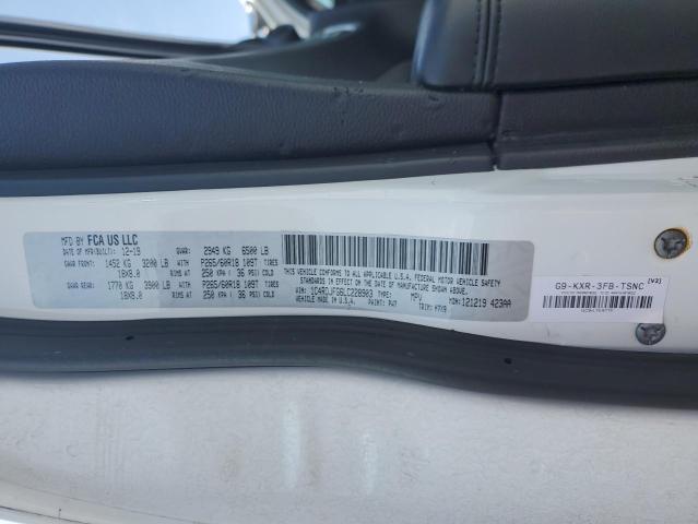 1C4RDJFG6LC228903 Dodge Durango Ssv