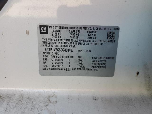 3GTP1VEC5EG400487 GMC Sierra C1500 Slt