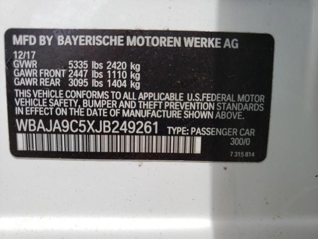WBAJA9C5XJB249261 BMW 530e