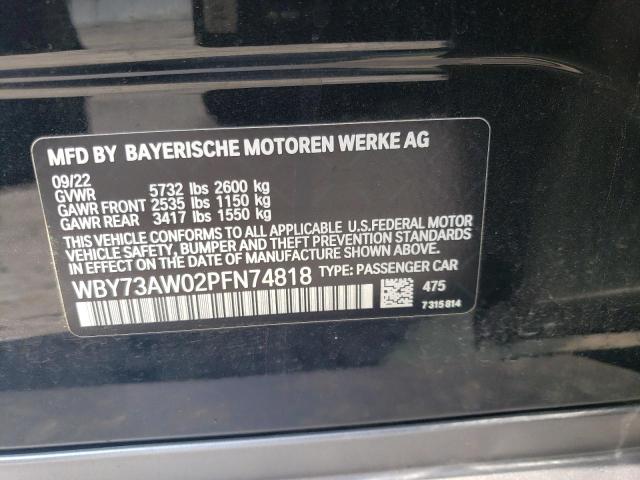 WBY73AW02PFN74818 BMW I4 Edrive40