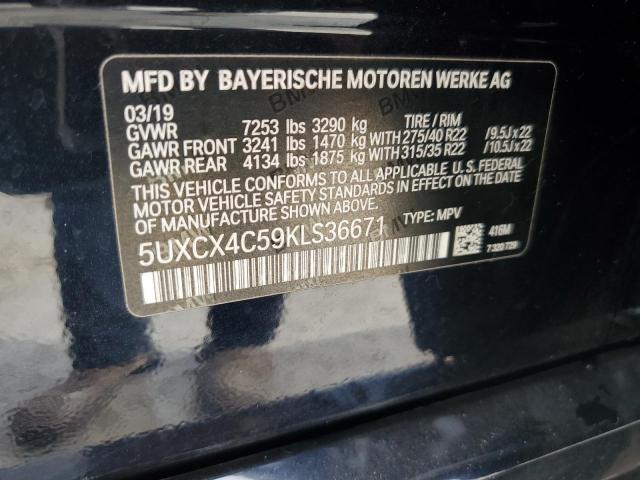 5UXCX4C59KLS36671 BMW X7 Xdrive50i